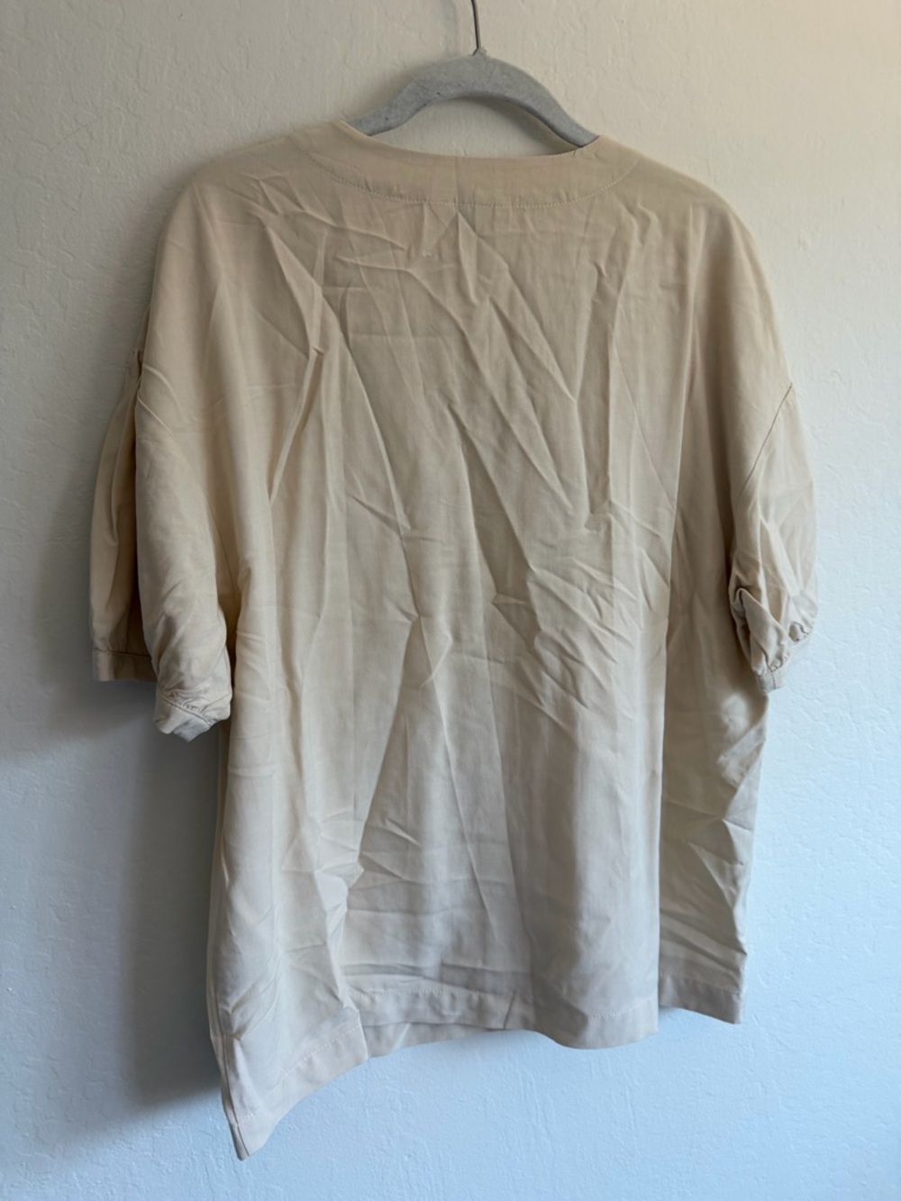 Soft Cream Button Up - Picture 5 of 5
